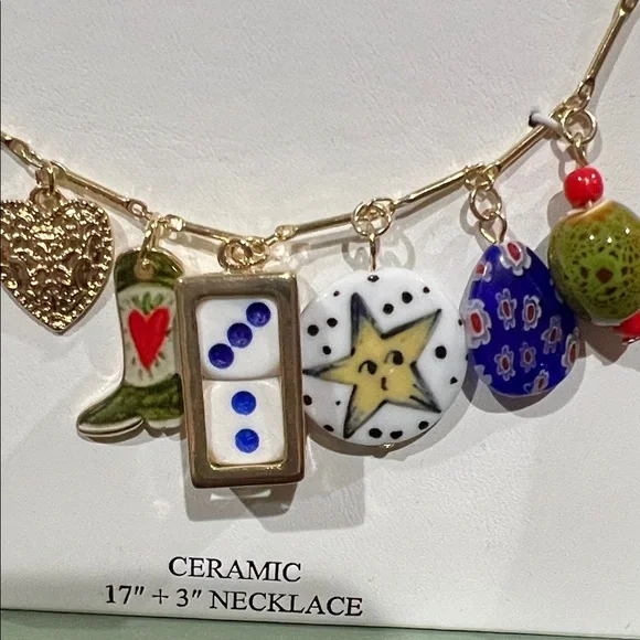 Atterri | Lucky Charms Ceramic Necklace - Picture 6 of 13